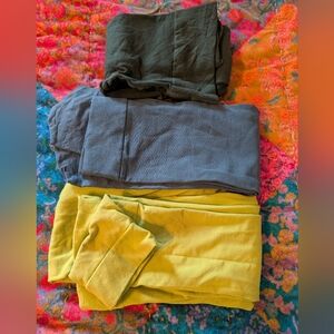 snag tights lot of 3 tights size f and g